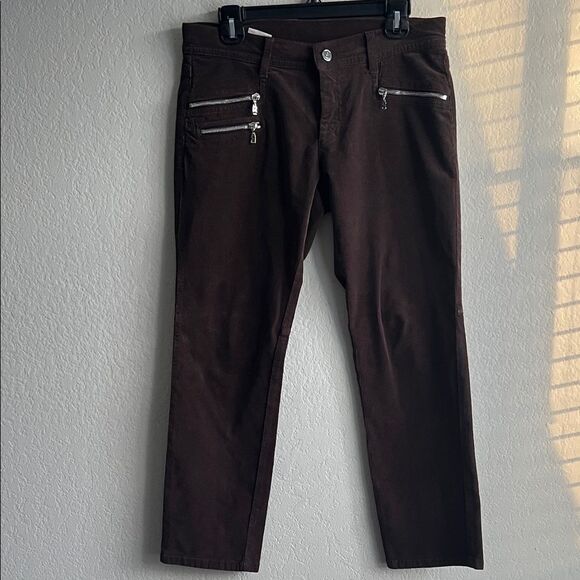 Like New! Bogner Dark Brown Corduroy Pants in Size L8